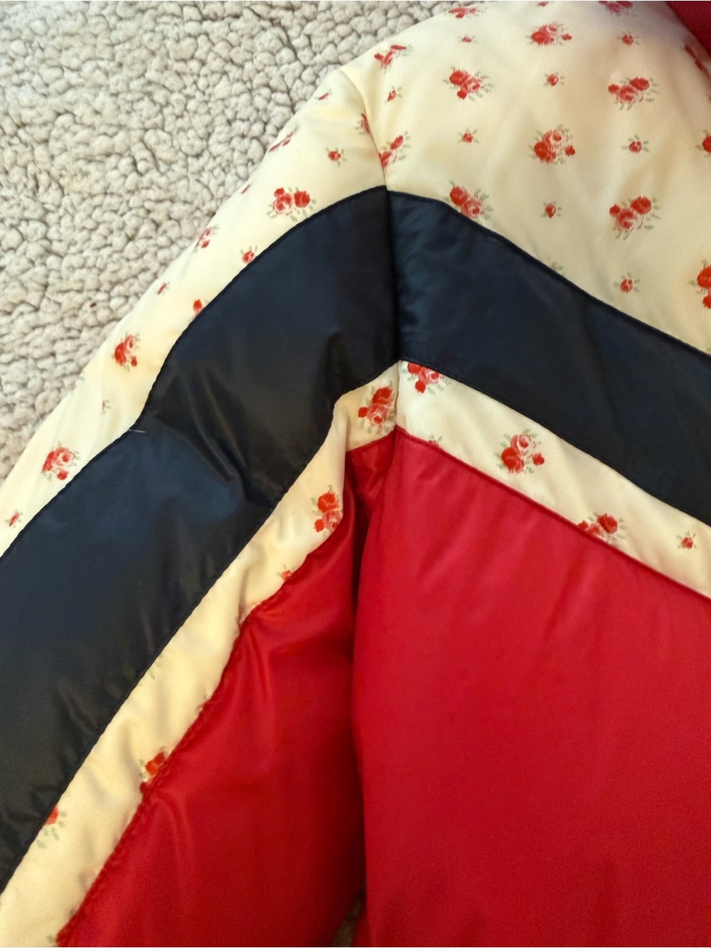 GUCCI 2018 Floral Print Goose Down Puffer Jacket IT Size 42 | US 6 - Picture 7 of 13